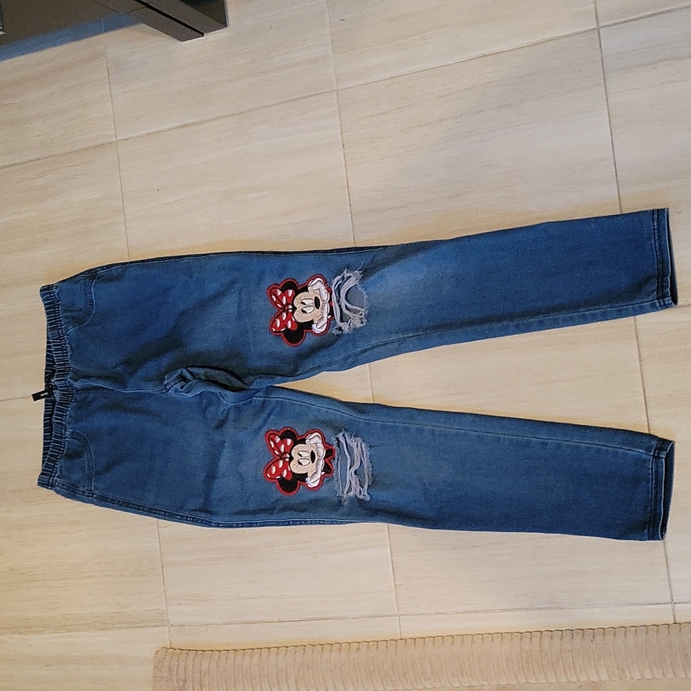 Calzedonia Minnie ripped jeans leggings